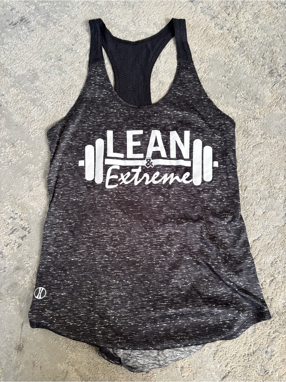 Lean & Extreme Women's Black Racerback Tank Top